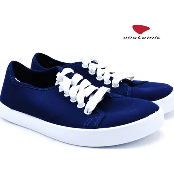 Chlapecké polobotky Barefoot tenisky ANATOMIC STARTER A11 tm. modré Velikost: 39