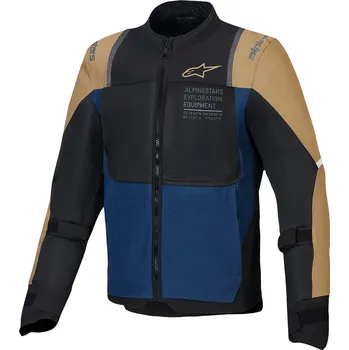 Moto bunda ALPINESTARS bunda ST-2 AIR tmavě modrá/tmavá khaki/černá 2025 - M