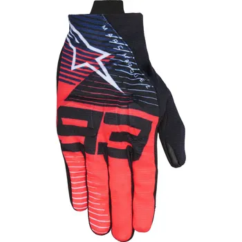 Moto rukavice ALPINESTARS rukavice REEF V2 MM93 Marquez fluo red/black/blue/white - L