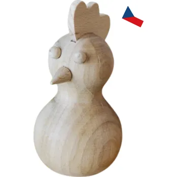 JH WoodArt Dřevěná slepička (Perfektně doplní velikonoční výzdobu)