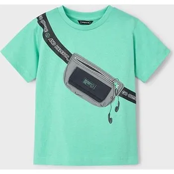 Chlapecké tričko dětské triko s kapsičkou Mayoral 3036-46 velikost 116