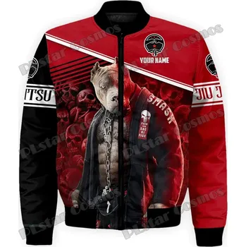 Pánská softshellová bunda Bomber bunda s 3D potiskem psy boxer Velikost: 5XL, Barva (Varianta): barva 3