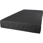 Kaarsgaren 2v1 Tencel prostěradlo a chránič 70x140cm černá mřížka