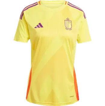 Dětský venkovní fotbalový dres Adidas Belgie 25/26 žlutý