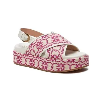 Dámské sandále Pinko Sandály Flores 07 SD0061 T006 Écru 39