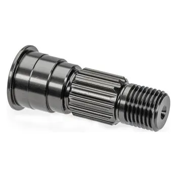 RC náhradní díl Traxxas hřídel předního kola hliníková šedá