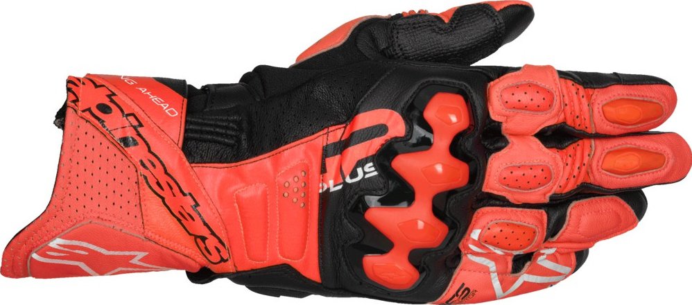 ALPINESTARS rukavice GP PLUS R V3 červená/červená fluo/černá 2026 - XL