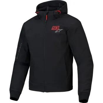 Moto bunda ALPINESTARS bunda RADIUM TECH HOODIE MM93 Marquez black/red/grey - S