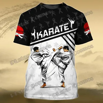 Dámské tričko Tričko s potiskem Karate Martial Velikost: 4XL, Barva (Varianta): barva 7