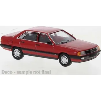autíčko Audi 100 (C3) červené 1982 Brekina PCX870437