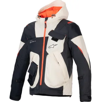 Moto bunda ALPINESTARS bunda MOGRESS AIR černá/mandlová/oranžová 2026 - 4XL