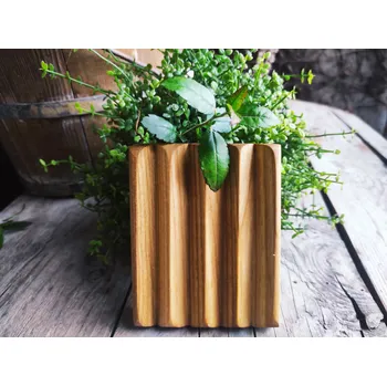 Dřevěná mýdlenka oboustranná