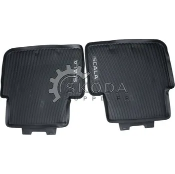 autokoberec Celoroční koberce Scala – zadní - guma ŠKODA Original OEM 657061512
