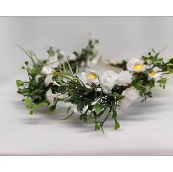 Ozdoba do vlasů B-TOP Květinový věneček do vlasů Sedmikráska