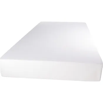 Prostěradlo Kaarsgaren 2v1 Tencel prostěradlo a chránič 70x160cm bílá mřížka