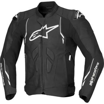 Moto bunda ALPINESTARS bunda DUSK černá/bílá 2025 - 46