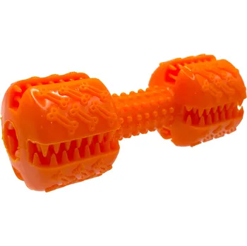 Hračka pro psa TOMMI DENTA-ROO ČINKA 13CM Barva: Oranžová 01480