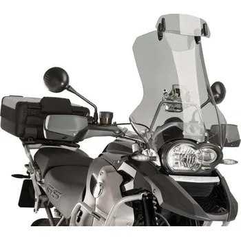 Přídavné plexi nastavitelné PUIG 6319H clip-on kouřová APRILIA Dorsoduro 1200 2011-2016