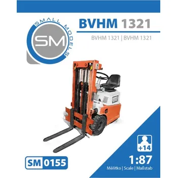 Modelová železnice vysokozdvižný vozík BVHM 1321 Small Models 0155k