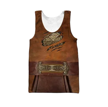 Tílko s 3D potiskem CS1114 brnění knight Velikost: S, Barva (Varianta): vest 12