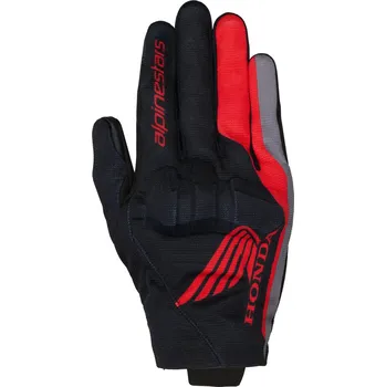 Moto rukavice ALPINESTARS rukavice REEF V2 HONDA kolekce černá/červená/šedá 2025 - L