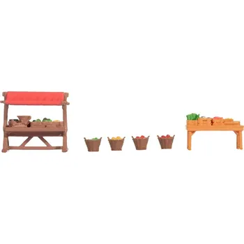 Modelová železnice doplňky na tržiště Noch 14837