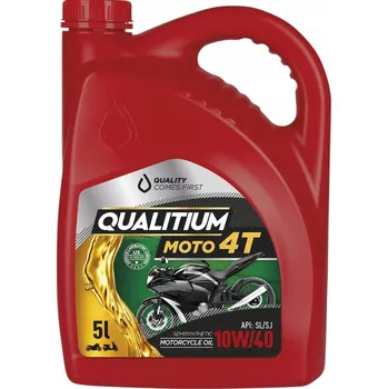 Motorový olej Motorový olej QUALITIUM MOTO 4T 10W-40, 5L