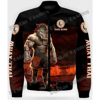 Pánská softshellová bunda Bomber bunda s 3D potiskem psy boxer Velikost: M, Barva (Varianta): Barva