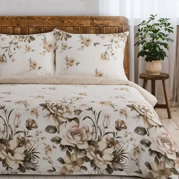 Povlečení SATÉNOVÉ POVLEČENÍ SPRING41 200X220 CM, 2 KS 70X80 CM KVĚTY