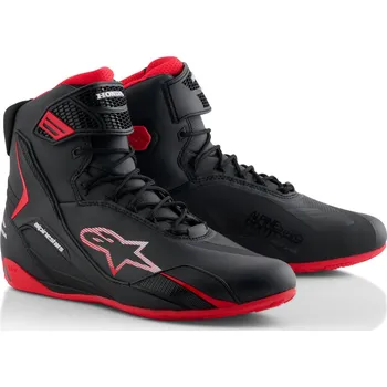 Moto obuv ALPINESTARS boty FASTER-4 HONDA kolekce černá/červená 2025 - 45,5
