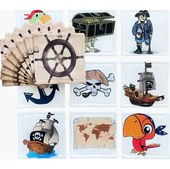 Pexeso Látkové pexeso - piráti Dárkové balení: ne