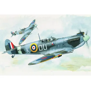 letadlo a vrtulník Supermarine Spitfire MK.VB Směr 887
