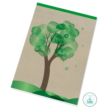 Blok Poznámkový blok A4, eco - čtverečkovaný [50 listů]