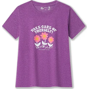 Dívčí oblečení Dívčí tričko - Wolf S2516B, fialová Barva: Fialová, Velikost: 158