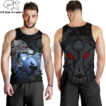 Tílko s 3D potiskem CS1116 Vlk wolf Velikost: L, Barva (Varianta): vest 2