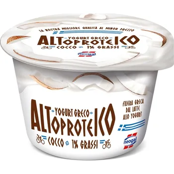 Neogal High protein řecký jogurt 1 % tuku s kokosem