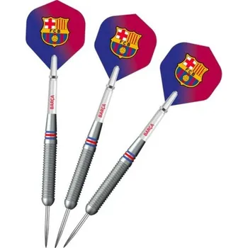 Šipka Mission steel šipky brass Football FCLiverpool 22g (Official licence + pouzdro + náhradní letky a násadky.)