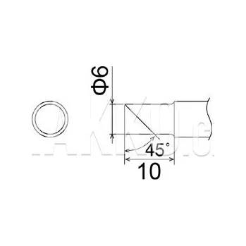 Pájecí hrot Pájecí hrot T22-C6 - 102002157