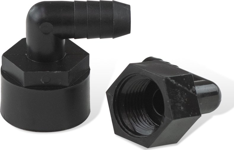 Pentair Přípojka odpadní hadice. Vnitřní závit 1/2“ na trn zahradní hadice 1/2“