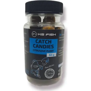 Umělá nástraha KS Fish Catch Candies 60 g citrusové plody