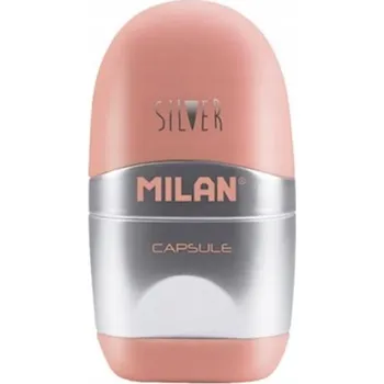 Ořezávátko Jedna Ořezávátko s GUMOU barevné ŠKOLNÍ Milan - VELMI DOBŘE OŘEŽE