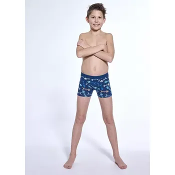 Boxerky Chlapecké boxerky Cornette Young Fishbone 700/146 velikost 146/152