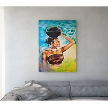 Obraz Obraz Afrika 100x140 cm vícebarevná akryl na plátně