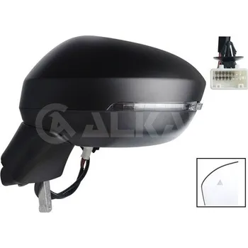 Auto zrcátko Vnější zpětné zrcátko ALKAR 9043663