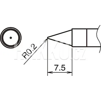 Pájecí hrot Pájecí hrot HAKKO T39-B02 - 107005122