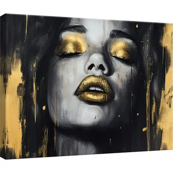 Obraz OBRAZ NA PLÁTNĚ NA ZEĎ ŽENA GLAMOUR DO LOŽNICE OBÝVACÍHO POKOJE KUCHYNĚ 40x30