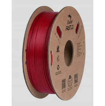 Filament FILAMENT CREALITY ENDER FAST PLA ČERVENÝ FIRE RED 300 mm/s 1KG 1,75mm