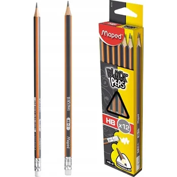 Grafitová tužka Tužka s gumou Maped HB 1 ks