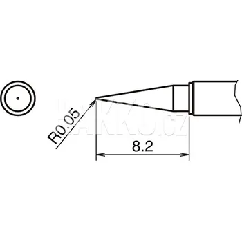 Pájecí hrot Pájecí hroty HAKKO T52-I005, 2ks/bal - 107005203
