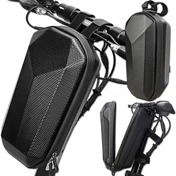 brašna na kolo Obal / Kryt na koloběžku WILD MAN, černý, voděodolný, EVA 3L